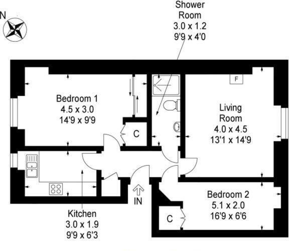 Edinburgh City Apartment מראה חיצוני תמונה